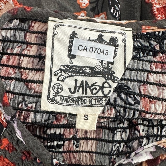 Jaase floral midi dress boho SZ S - Picture 7 of 7